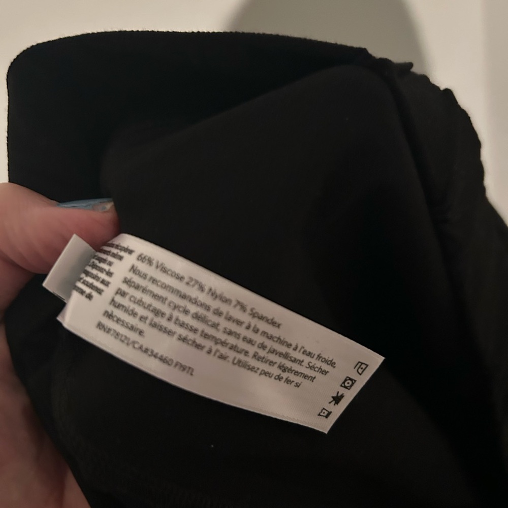 NWT Eileen Fisher Size Medium black ankle pant - Picture 8 of 9